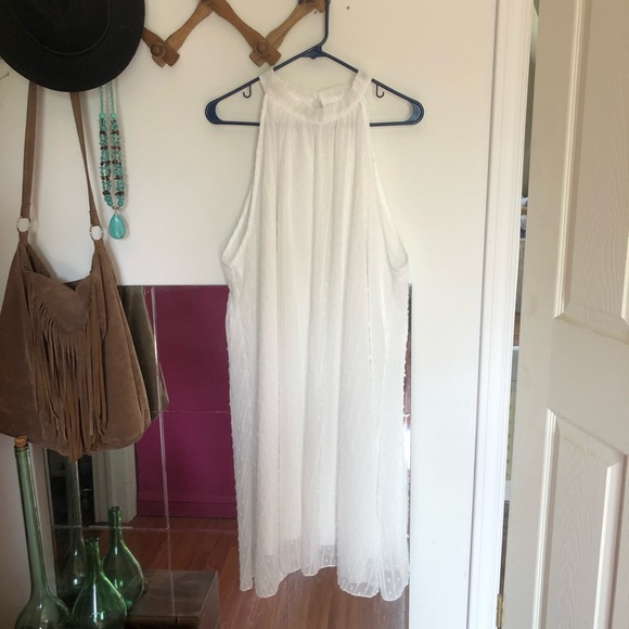 White sheer sundress - Picture 2 of 6
